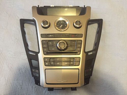 2008-2013 cadillac cts radio cd control panel  25837759 bh050 sedan coupe 4 door