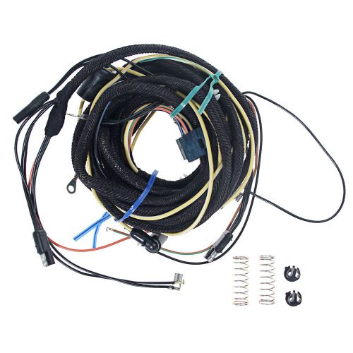 67-tl-fb-w/o-lfw mustang amp taillight wiring harness without low fuel warning c