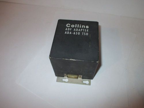 Rockwell collins adf adapter ada-650 tso 622-2609-001 aircrat adapter