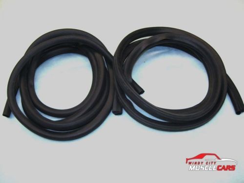 1967-72 ford f-series full size pickup door seal kit no reserve!