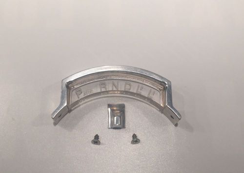 Chevy shift indicator lens kit, turbo hydra-matic th350, 400, 1955-1957