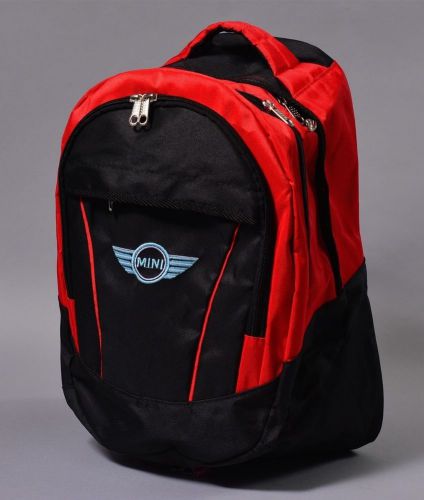 New mini cooper black backpack bag