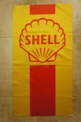 Shell banner - ford chevy abarth 1932 hot rod abc bbc vintage mopar vm kdf split
