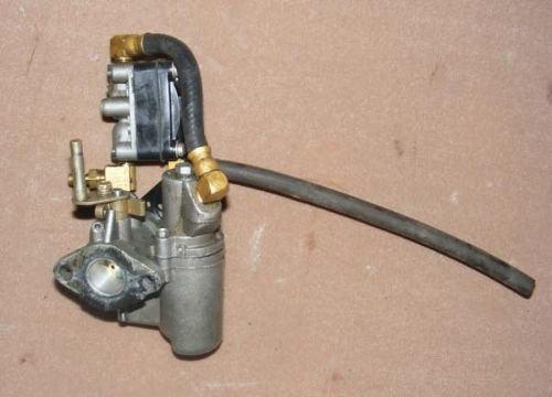 O4w1804 1970 mercury 7.5 hp carburetor &amp; fuel pump pn 1334-4115 kb-12a