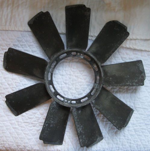 Mercedes benz w126 oem aluminum 9 blade fan blade fits many models and years