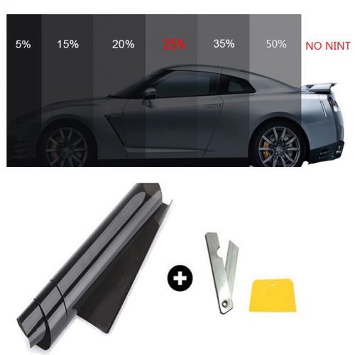 50cm*3m 30% vlt black pro car home glass window tint tinting film roll