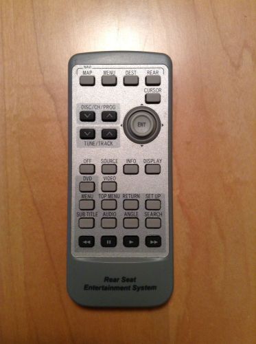 Oem lexus/toyota rear dvd remote control 86170-60030