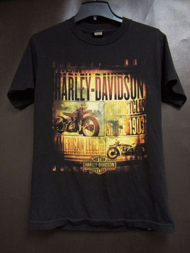 Harley-davidson of kokomo black t-shirt size small