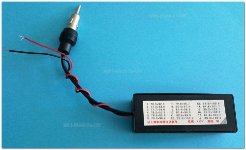 Universal car radio fm band expander frequency converter for japanese  #sdfg1234