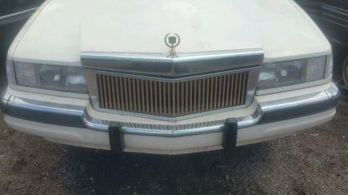 1992-97 cadillac seville e&amp;g front gold &amp; chrome roadster style grill grille