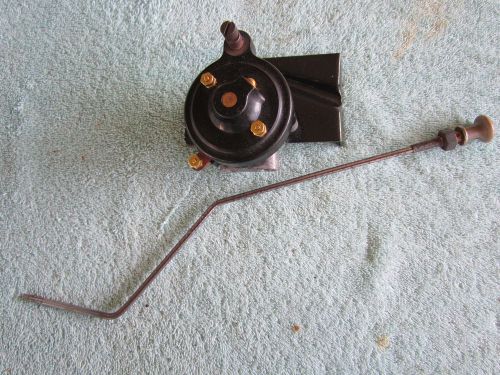 1946 /1954 ford,linc,merc,gm  convertible top control switch &amp; operating rod