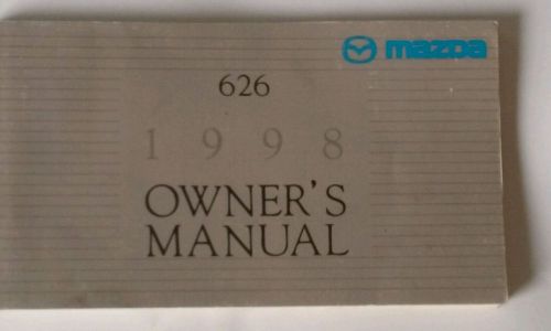 Mazda 626 1998 manual