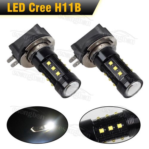 Led cree 75w 6000k white h11b low beam bulbs headlight front replacement