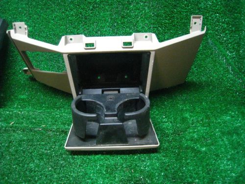 2009 ford f250 f350 truck super duty center dash cup holder assembly w/ trim