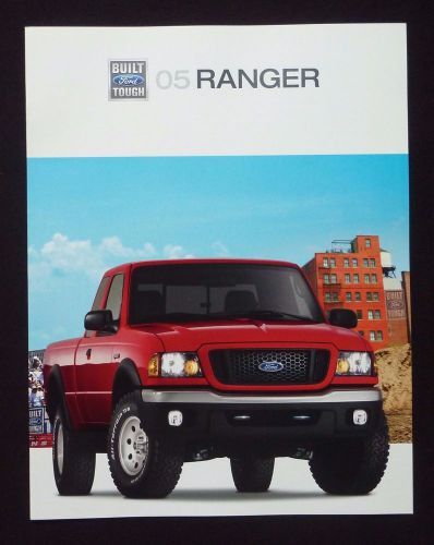 2005 ford ranger truck pickup dealer sales brochure~original showroom literature