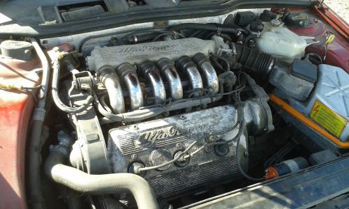 Alfa romeo 164  sedan 3.0l  v6  12v  complete engine.