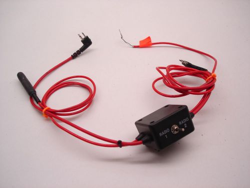 Nascar racing electronics dual radio changeover switch car harness needs repair