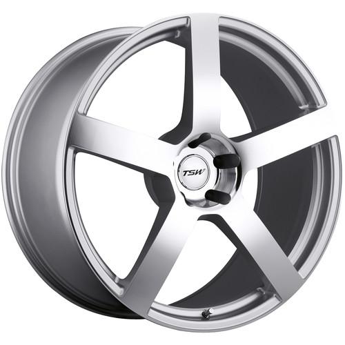 19x10.5 silver tsw panorama wheels 5x120 +27 bmw 6 series 640 6 series 650