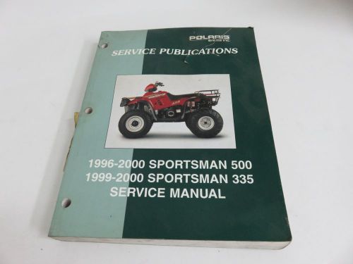 Nos genuine polaris 1996-2000 sportsman 335 500 service manual pn 9915686
