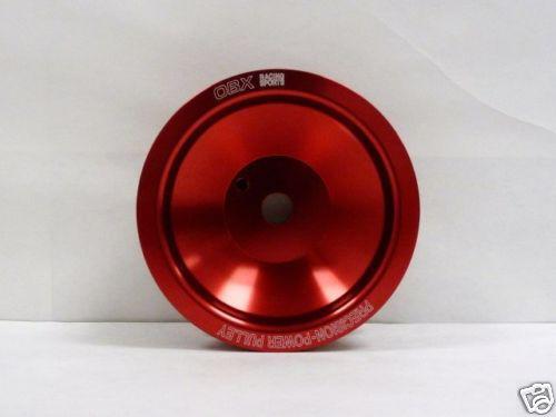 Obx underdrive crank pulley 92-99 mitsubishi 3000gt red