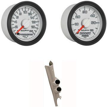 Autometer dodge factory match gauge kit-03-09 dodge-boost/pyro/pillar ad21