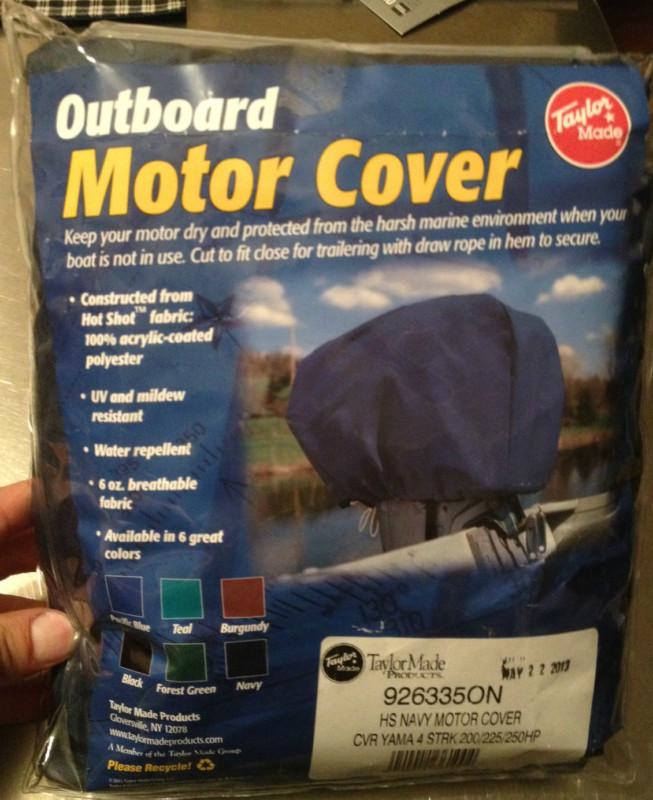 Taylor made navy outboard motor cover for yamaha 4 stroke 200/225/250 hp