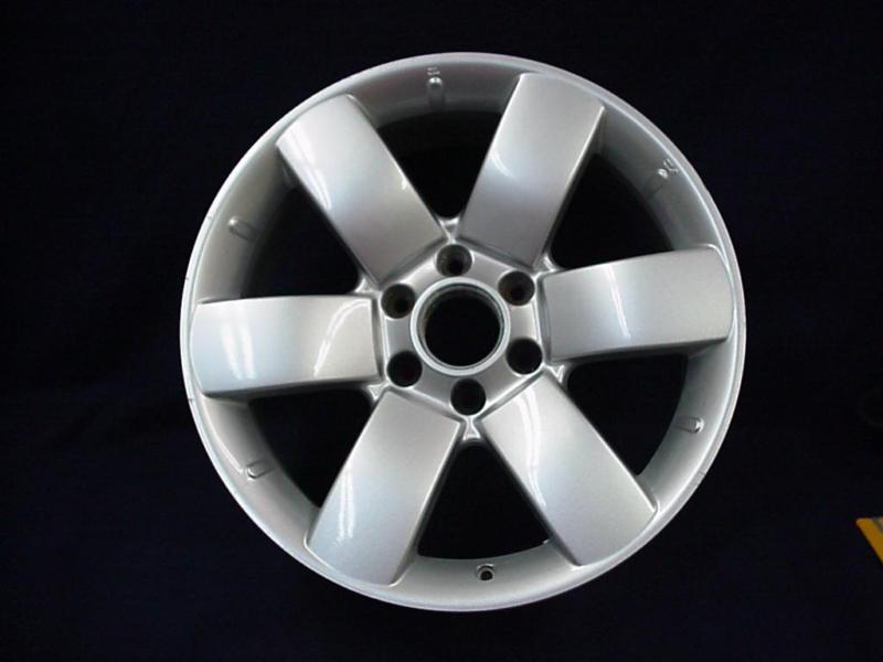 Nissan armada 08-12 20" 6 spoke silver alloy / aluminum wheel - 1