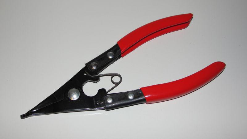 K-d tools external snap retaining lock ring pliers 2534 angle tip jaws  usa nice