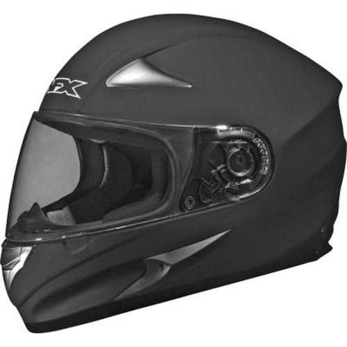New afx fx-90 helmet, flat black, large/lg