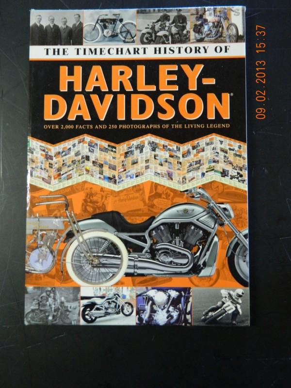 Harley davidson oversized fold-out book 