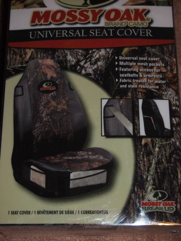 New in box mossy oak brand sport hunting camo universal seat cover