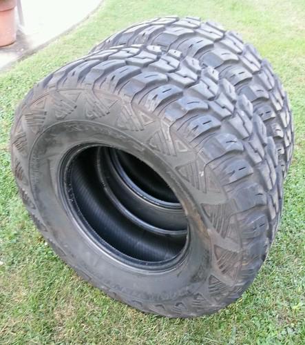 2 (two) kumho road venture mt kl71 315/70r17 off road tires 315 70 17 almost new