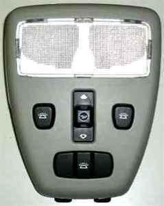 2000 jaguar s-type interior overhead console oem lkq