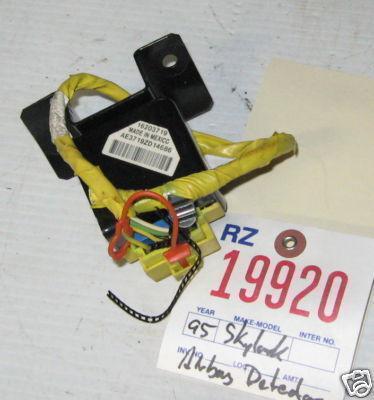 Buick 95 skylark airbag detector crash sensor 1995