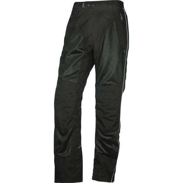 Black w42 olympia moto sports airglide 3 mesh tech textile overpant