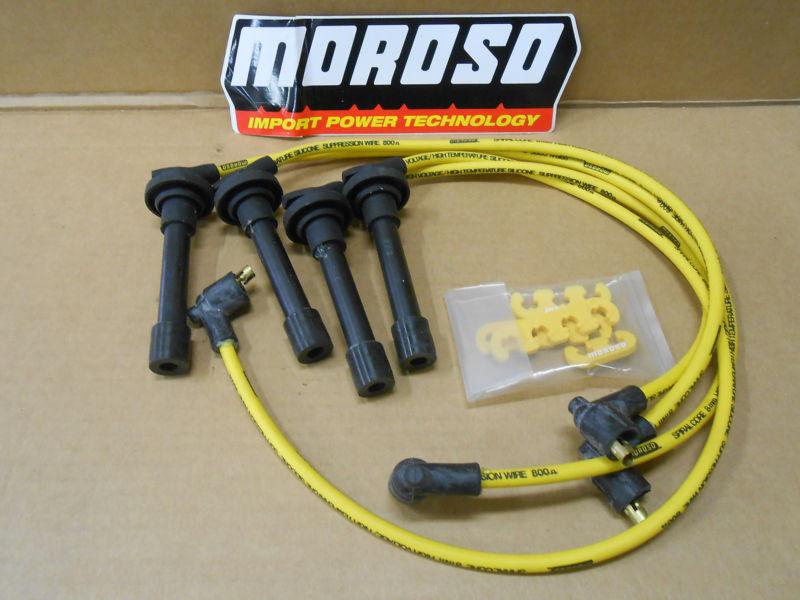Moroso blue max 72683 - 8mm plug wires 1988 - 91 honda civic crx