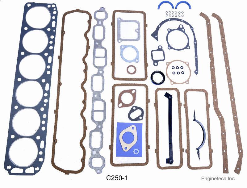 Chevy 194 (62-67), 230 (63-67), 250 (66-67), 292 (63-67) complete gasket set