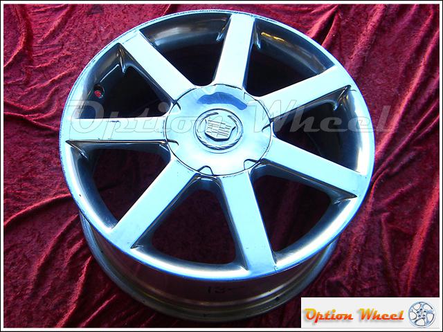 18" cadillac xlr oem polished factory wheel rim 4576