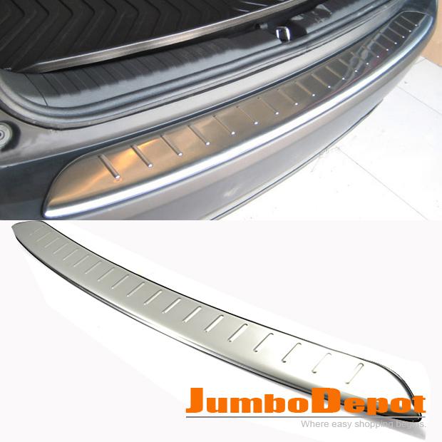 Stainless steel rear door bumper protector cover trim newest fit honda crv 2012