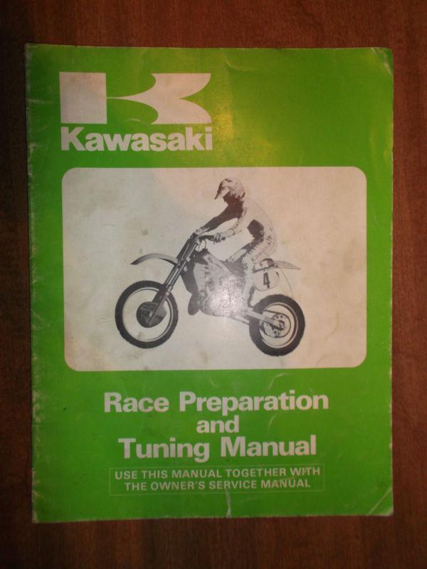1985 kawasaki kx 125 d1 kx 250 d1 kx 500 b1 race preparation tuning shop manual