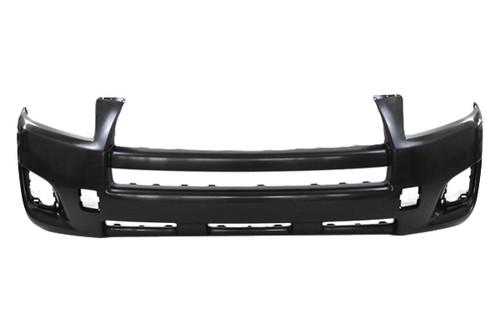 Replace to1000349pp - 09-12 toyota rav4 front bumper cover factory oe style