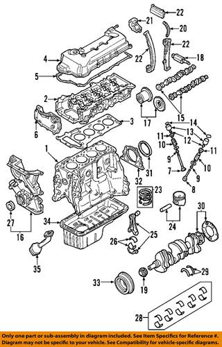 Nissan oem 132704z000 valve cover gasket/engine valve cover gasket