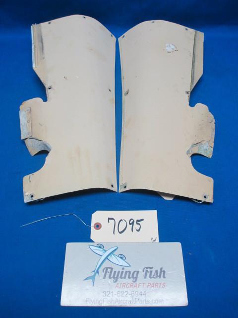 Cessna 310 b 1956 left and right vertical stabilizer fairing (7095)