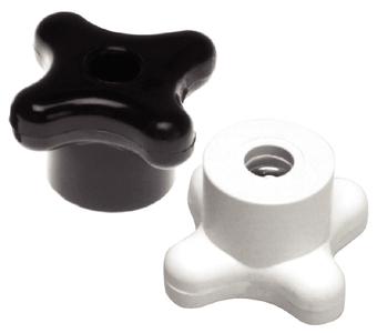 Beckson prtb knobs black only   2/pk