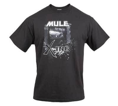 New kawasaki mule x-ing t-shirt men's size xl   k4002506bkxl