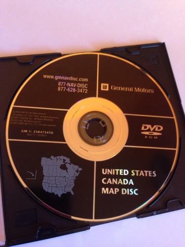 25847541u navigation dvd disc disk upgrade