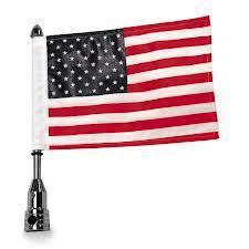 Pro pad inc usa flag 6"x9"  with 1/2" sleeved end truck motorcycle parade flag