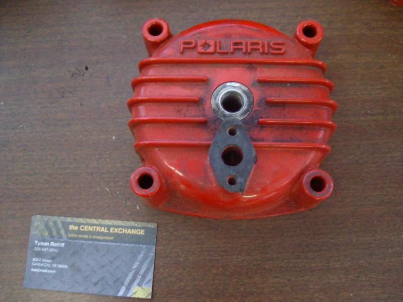 1996 polaris 96 sl700 sl 700 pwc engine motor piston cylinder head top red cover