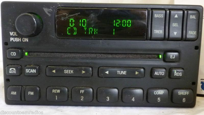 99-04 ford f150 99-02 expedition radio cd player yl3f-18c869-ab *