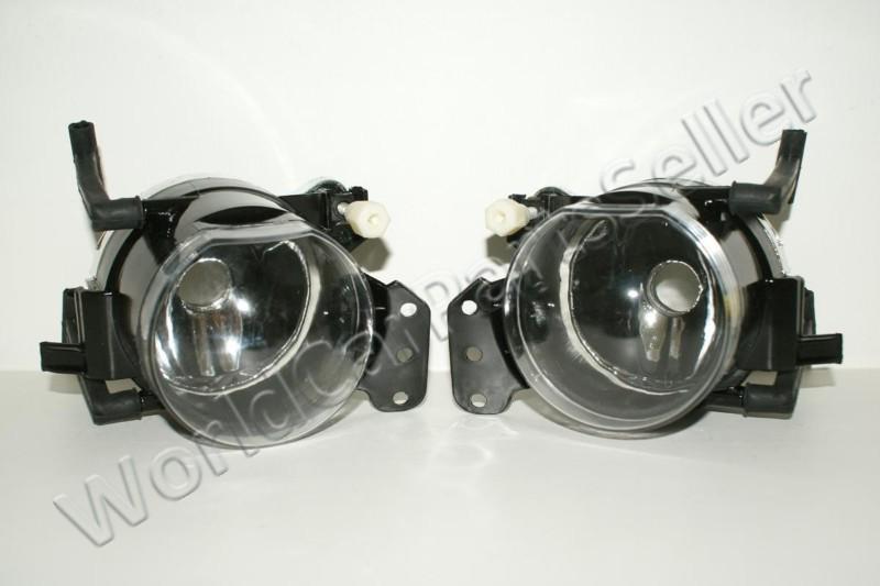 2004-2009 bmw 5 series e60 e61 m5 m package fog lamps driving lights pair 05 06